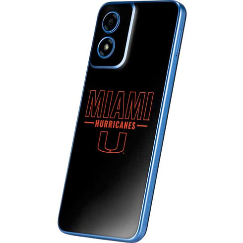 University of Miami Hurricanes Moto G Play 4G (2024) Skin