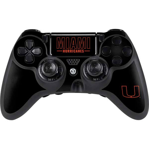 University of Miami Hurricanes PlayStation PS4 Skins