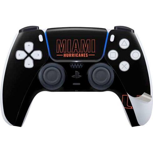 University of Miami Hurricanes PS5 Pro Bundle Skin