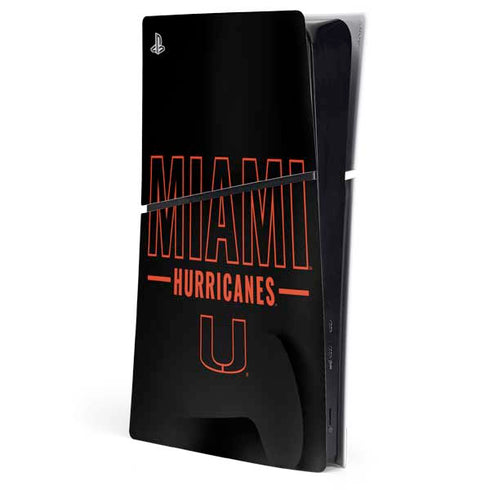 University of Miami Hurricanes PlayStation PS5 Skins