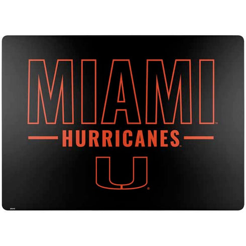 University of Miami Hurricanes Surface Laptop 7 13.8in Skin