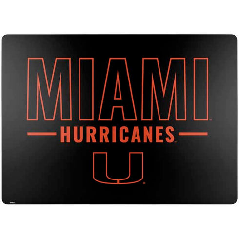 University of Miami Hurricanes Surface Laptop 7 15in Skin