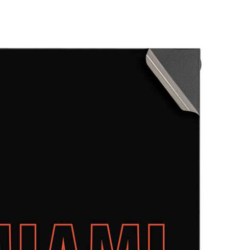 University of Miami Hurricanes XBox Series X Digital Edition Console Skin