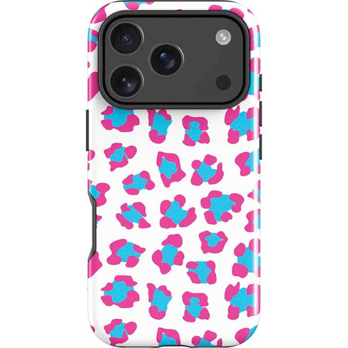 Miami Leopard Animal Print Color Pop iPhone 18 Pro Max Impact Case