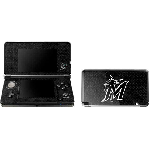 MLB Miami Marlins Dark Wash Nintendo Skins