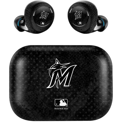 MLB Miami Marlins Dark Wash Amazon Echo Buds Skin