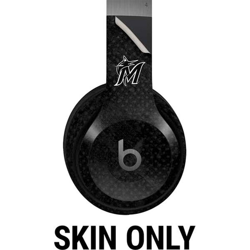 MLB Miami Marlins Dark Wash Beats Solo 4 Wireless Headphones Skin