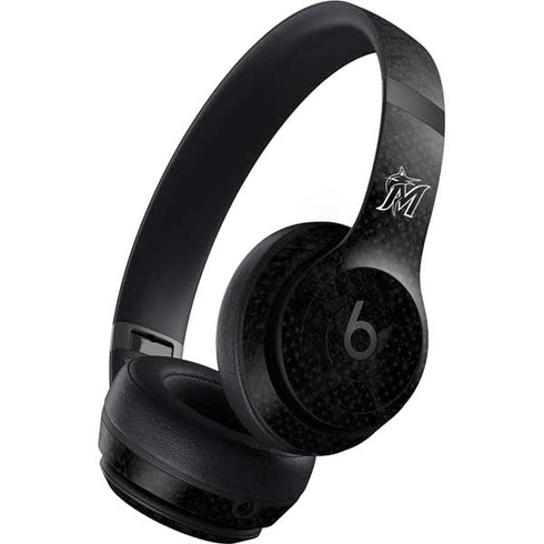 MLB Miami Marlins Dark Wash Beats Studio Pro Wireless Headphones Skin