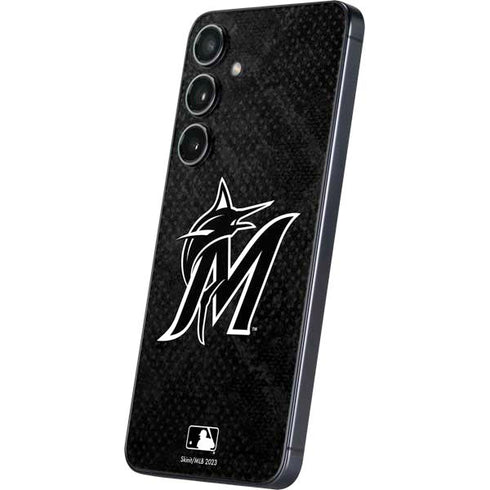 MLB Miami Marlins Dark Wash Galaxy A16 5G Skin