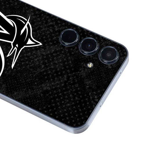 MLB Miami Marlins Dark Wash Galaxy A35 5G Skin