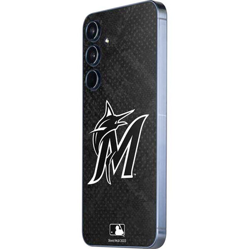 MLB Miami Marlins Dark Wash Galaxy A55 5G Skin