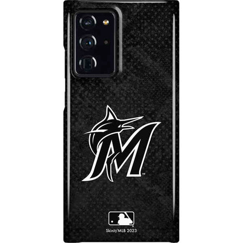 MLB Miami Marlins Dark Wash Galaxy Cases
