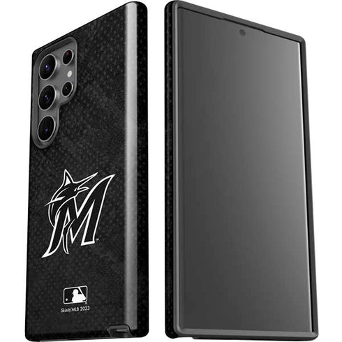 MLB Miami Marlins Dark Wash Galaxy S23 Ultra Pro Case
