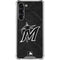 MLB Miami Marlins Dark Wash Galaxy S24 FE Clear Case