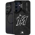 MLB Miami Marlins Dark Wash Galaxy S25 Plus Kickstand Case