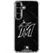 MLB Miami Marlins Dark Wash Galaxy S26 Clear Case