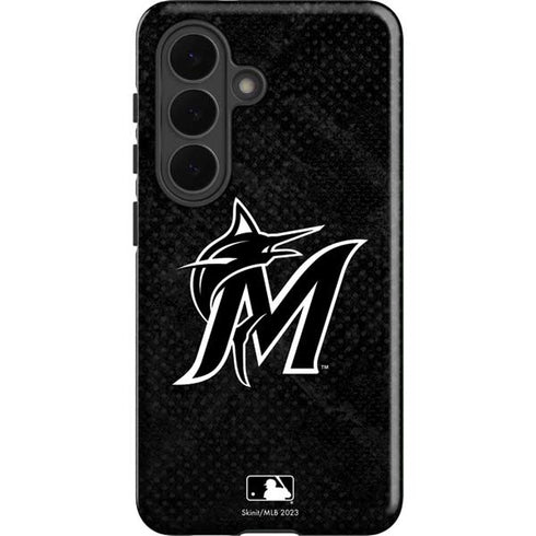 MLB Miami Marlins Dark Wash Galaxy S26 Plus Impact Case
