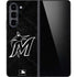 MLB Miami Marlins Dark Wash Galaxy Z Fold5 5G Skin