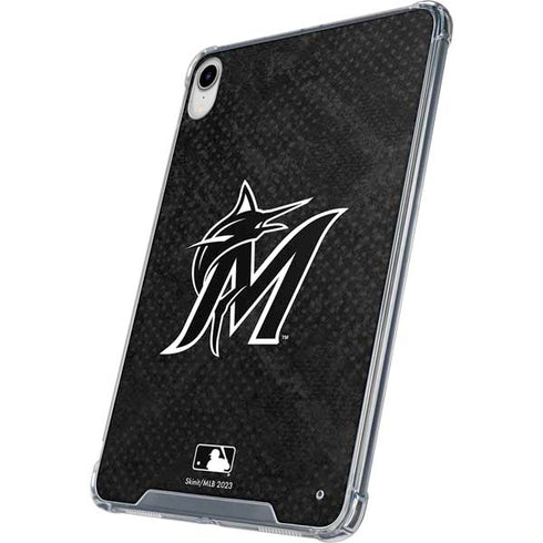 MLB Miami Marlins Dark Wash iPad 11th Gen (2025) Clear Case