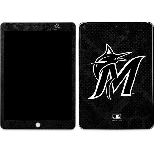 MLB Miami Marlins Dark Wash Apple iPad Skin