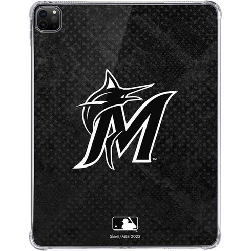 MLB Miami Marlins Dark Wash iPad Pro 11in (2024) Clear Case