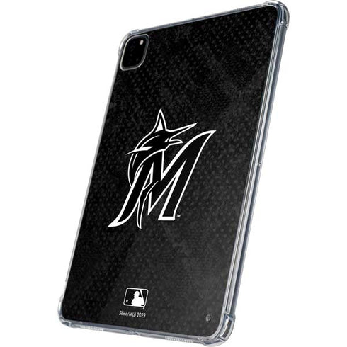 MLB Miami Marlins Dark Wash iPad Pro 11in (2024) Clear Case