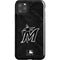 MLB Miami Marlins Dark Wash iPhone Cases