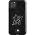 MLB Miami Marlins Dark Wash iPhone Cases