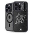 MLB Miami Marlins Dark Wash iPhone 14 Pro Max Kickstand Case