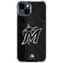 MLB Miami Marlins Dark Wash iPhone 15 Clear Case