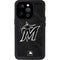 MLB Miami Marlins Dark Wash iPhone 15 Pro Waterproof Case