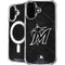 MLB Miami Marlins Dark Wash iPhone 16 MagSafe Case