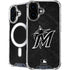 MLB Miami Marlins Dark Wash iPhone 16 MagSafe Case