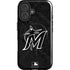 MLB Miami Marlins Dark Wash iPhone 16 Magsafe Impact Case