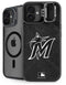 MLB Miami Marlins Dark Wash iPhone 16 Plus Kickstand Case