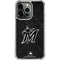 MLB Miami Marlins Dark Wash iPhone 16 Pro Clear Case