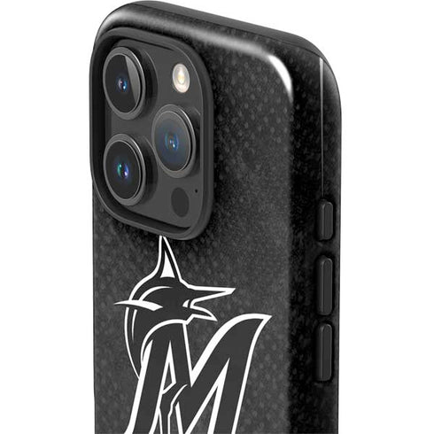 MLB Miami Marlins Dark Wash iPhone 16 Pro Impact Case