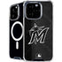 MLB Miami Marlins Dark Wash iPhone 16 Pro MagSafe Case
