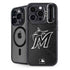 MLB Miami Marlins Dark Wash iPhone 16 Pro Max Kickstand Case