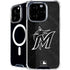 MLB Miami Marlins Dark Wash iPhone 16 Pro Max MagSafe Case