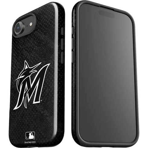 MLB Miami Marlins Dark Wash iPhone 16e Impact Case