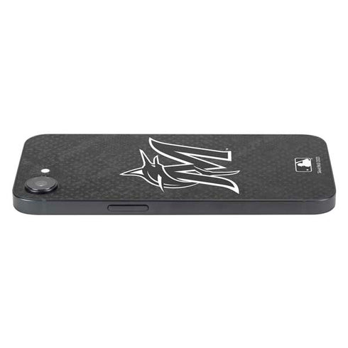 MLB Miami Marlins Dark Wash iPhone 16e Skin