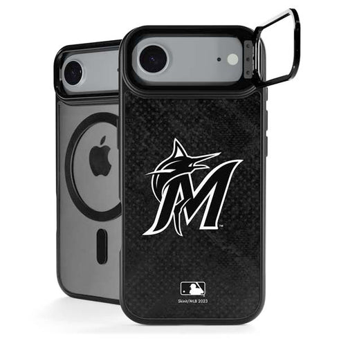 MLB Miami Marlins Dark Wash iPhone 17 Air Kickstand Case