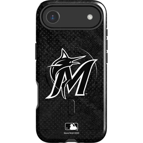 MLB Miami Marlins Dark Wash iPhone 17 Air Magsafe Impact Case