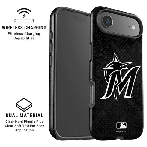 MLB Miami Marlins Dark Wash iPhone 17 Air Magsafe Impact Case