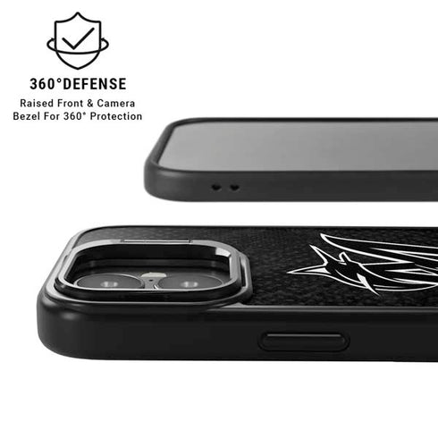 MLB Miami Marlins Dark Wash iPhone 17 Kickstand Case
