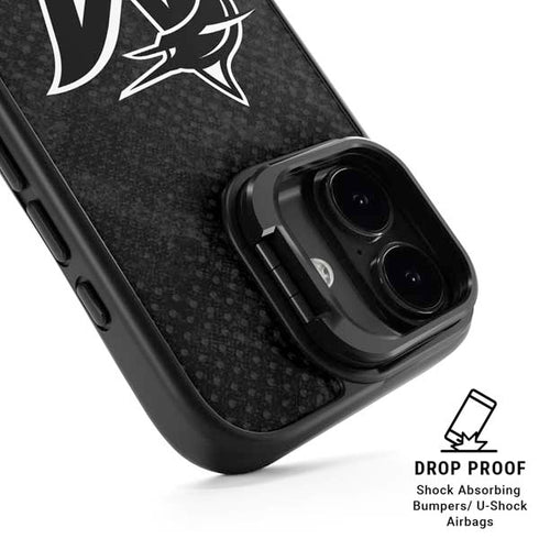MLB Miami Marlins Dark Wash iPhone 17 Kickstand Case