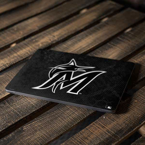 MLB Miami Marlins Dark Wash Apple MacBook Air Skin