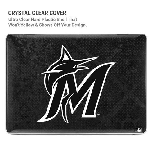 MLB Miami Marlins Dark Wash MacBook Pro 14in (2021-24) Case plus Skin