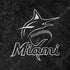 MLB Miami Marlins Dark Wash MacBook Skins
